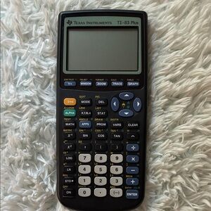 Texas Instruments TI-83 Plus Graphing Calculator - Black with Colored Keys